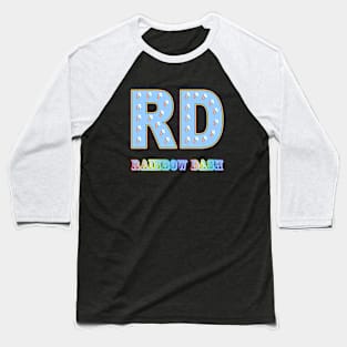 My little Pony - Rainbow Dash Initials Baseball T-Shirt